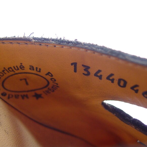 JOHN FLUEVOG Alison Truth $275 Skull Buckle Mary Jane Shoes 7 - Picture 8 of 9